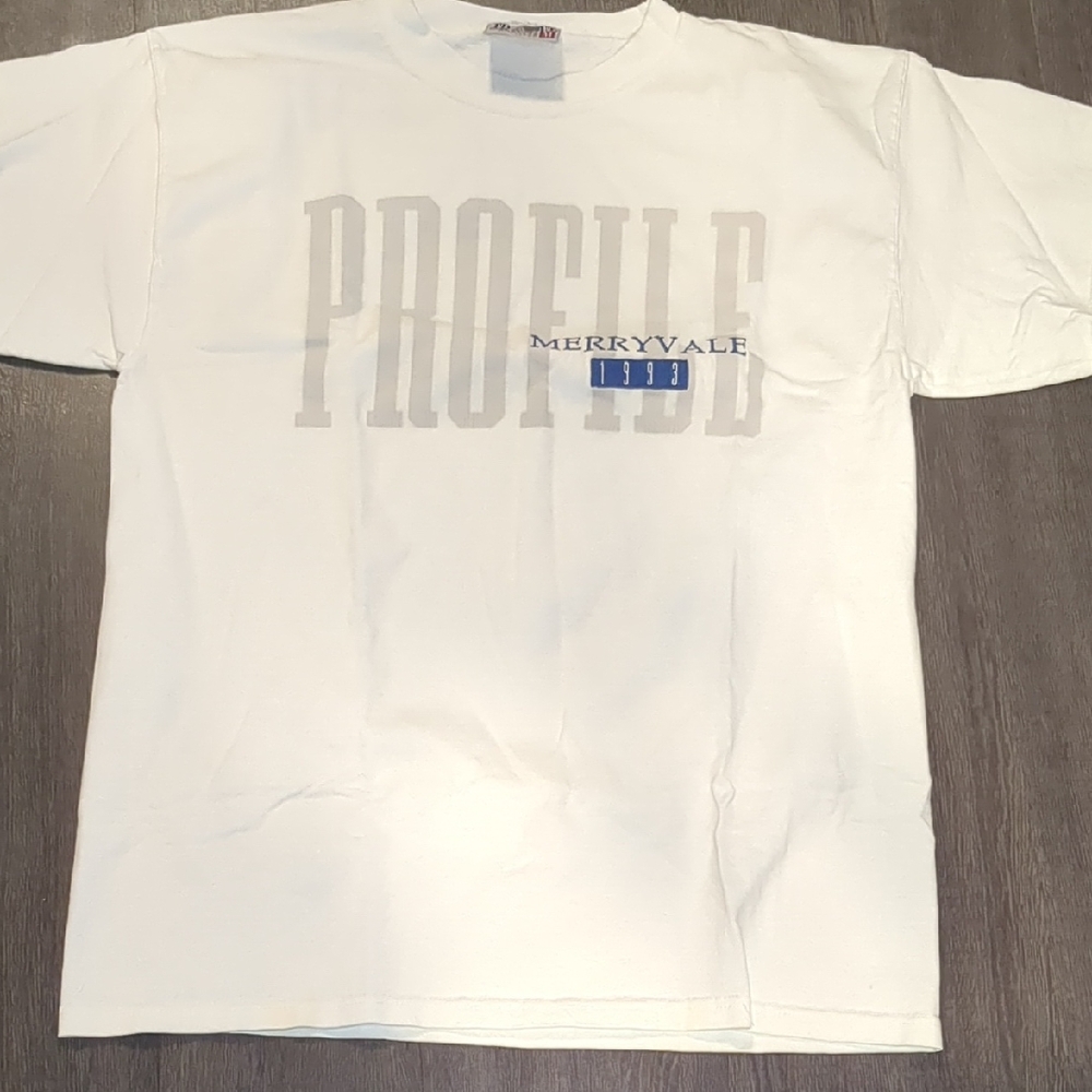 Vintage 90s Timeout T-Shirt Merryvale Profile Wine Vineyard 1993 SZ M USA